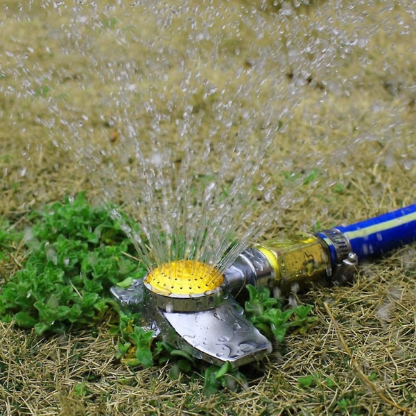 Pyöreä sprinkleri, 360 nurmikon sadetin Vettä säästävä sprinkleri pienille ja keskikokoisille alueille 3/4 tuumaa
