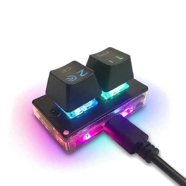 K2 Osu Gaming Hot Swap Mekanisk Tastatur med RGB Baggrundsbelysning og Aftagelige Keycaps