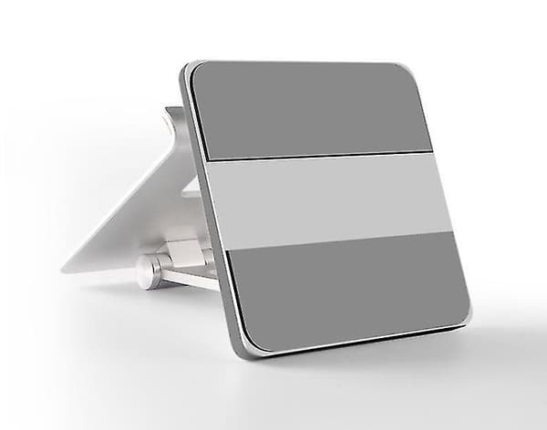 Tablettställ för skrivbord, stabilt tablettställ med aluminiumunderrede