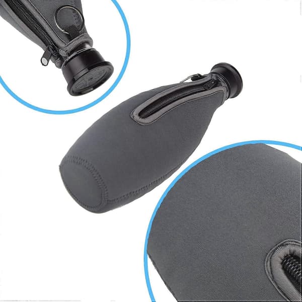 Flaskskydd Neoprenfodral 2-pack för 1L SodaStream-flaskor Enkel att bära och skydda