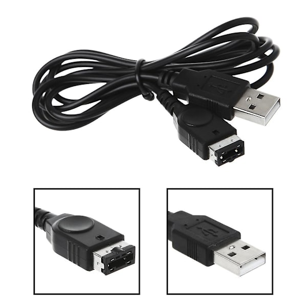 1,2 m USB-opladerkabel til Gameboy til Gba Sp opladningskabel
