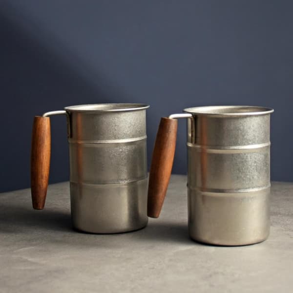 2-pack okrossbara ölglas i 304 rostfritt stål, 350 ml kapacitet, drickskoppar för camping, kontor och utomhusbruk