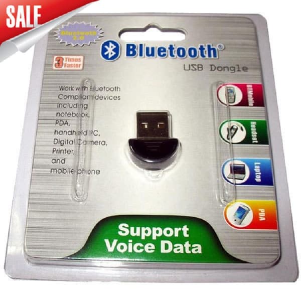 USB 2.0 -liitännän ohjainvapaa Bluetooth-sovitin tuuman Bluetooth-vastaanotin