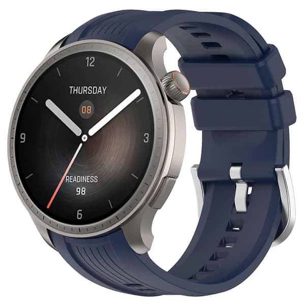 Silikonerem til Amazfit Balance A2286 Midnight