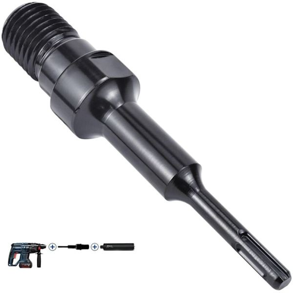 SDS Plus adapter til diamantborebit 1 1/4\" UNC, adapter til kernebor 190mm kernebor