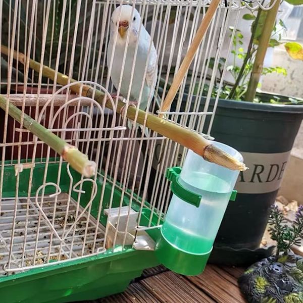 4 kpl Lintujen Ruokaa Ja Vettä Jakava Pullo Lintujuoma Lintu Häkki Pullo Lemmikkieläinten Vedenjakaja Papukaijalle Rakastajalinnulle Häkin Tarvikkeet white