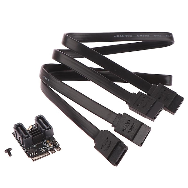 M2 To Sata 3.0 Expansion Card W/cable Key A + E Wifi Hdd Adapter Card Free Drive