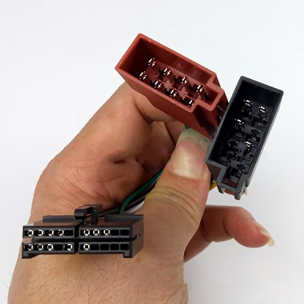 20-pin bilstereo ISO-kabelkontaktadapterkabel