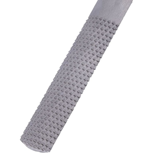 Träraspfil, 4 i 1 Stålplatt Raspfil Halvcirkel Snickerier Träbearbetning Trä Handverktyg Carving Rasp Grovt Verktyg (1 st, Grå)
