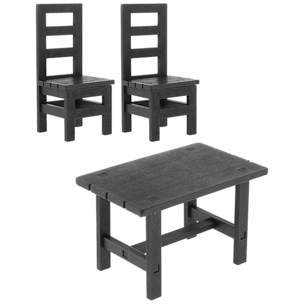 1/6 Skala Møbler Stol Bord Sæt Til 12\" Actionfigurer Tilbehør