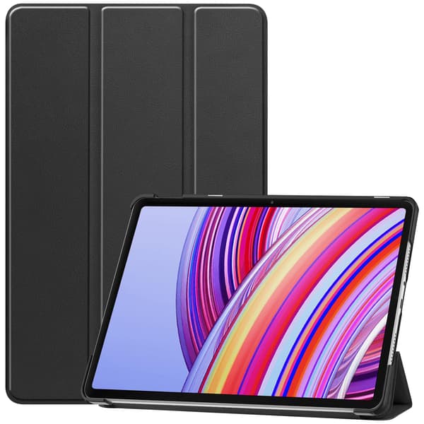 Xiaomi Redmi Pad Pro 12.1\", Slankt Cover Stativ Hårdt Shell Case - Sort