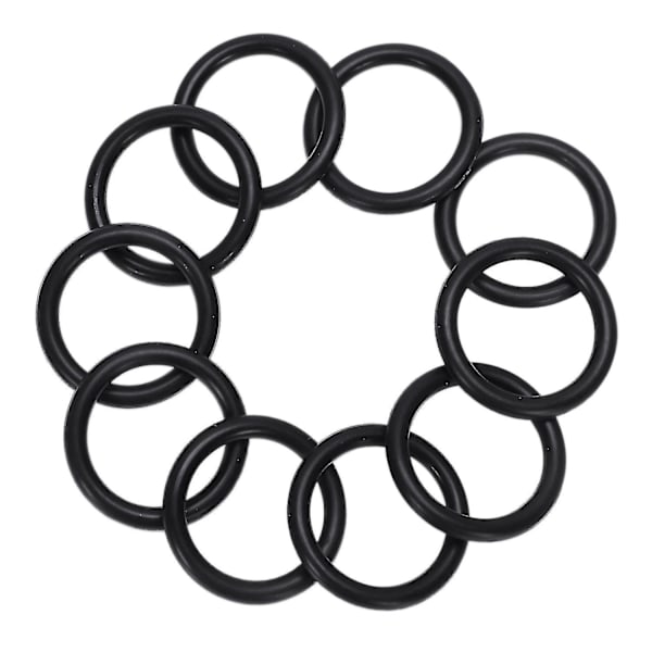 10 stk. 32mm Od 25mm Indre Od. Sort Nitrilgummi O-ring