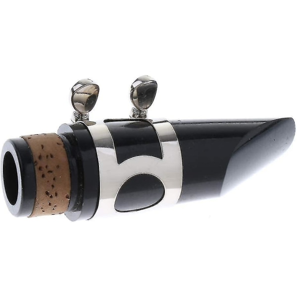 Bb-klarinettmunstycke med cap för nybörjare (svart) (2st)