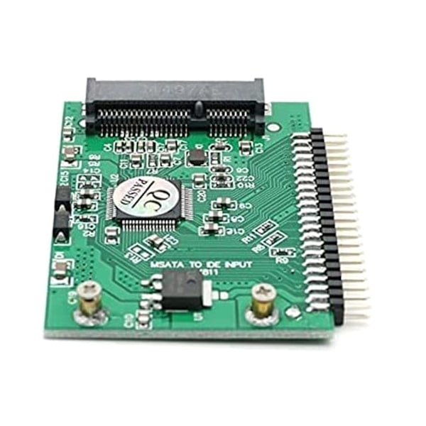 Laptop Msata till Ide-adapter, konverterar 2,5 tums Serial Ata Hdd hårddisk