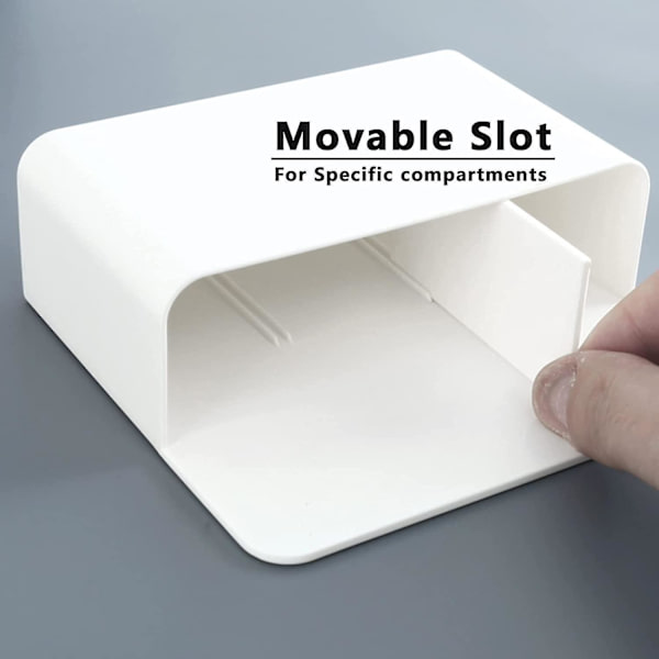 2 stk. magnetisk markørholder væg magnetisk markørholder blyantholdersmall+large (d-b2)