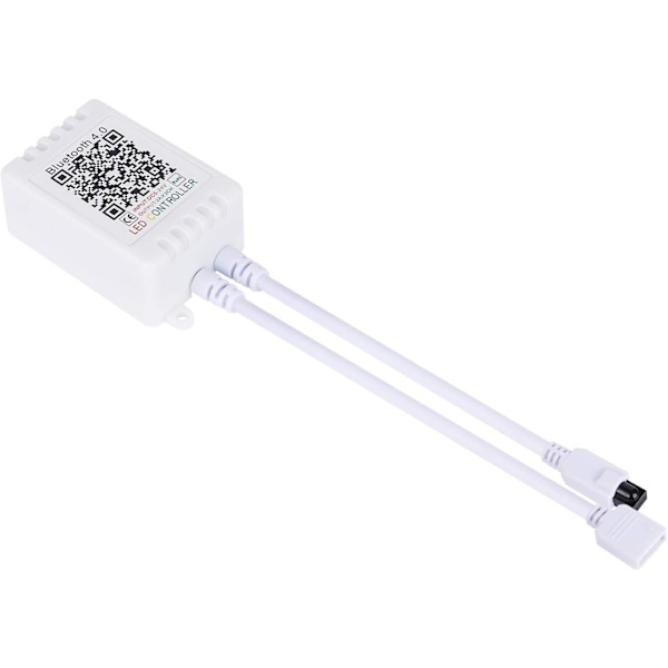 44 knappers IR-fjernbetjening og hvid IR Blutooth-controller til RGB LED-strimmel 5050 Smd-båndlys