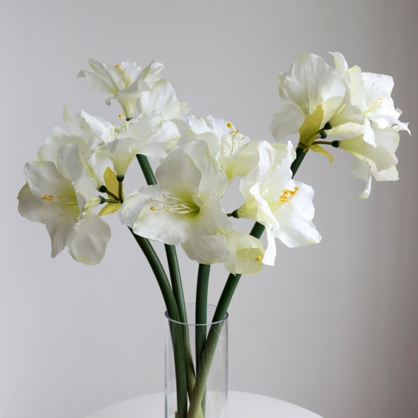 Flannel Clivia Silkeblomst Kunstig Falsk Blomst Planter Hjem Dekoration Bryllup Buket