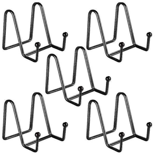 Visningsstativ for bilder, bildeholderstativ, staffeli-fatstativ, tallerkenstativholder for dekorasjon