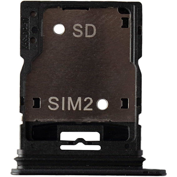 Dual Sim Kort Slot Bakke Holder Udskiftning Kompatibel Med Xiaomi Redmi Note 11 Pro / 11 Pro 5g - 6.67 Tommer - 2022 - Inkl. Sim Nål - Grafit Grå