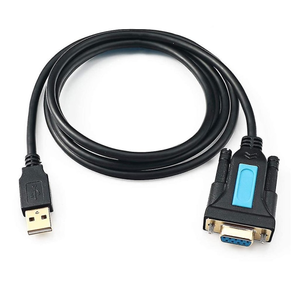 USB-RS232-sovitin PL2303-piirinteellä, USB 2.0 uros - RS232 naaras kaapeli OS:lle Linux//7/8/10, 2