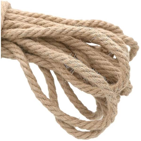Håndlavet Jute Snøretov Hemptov 10mm Tyk Til Dekoration