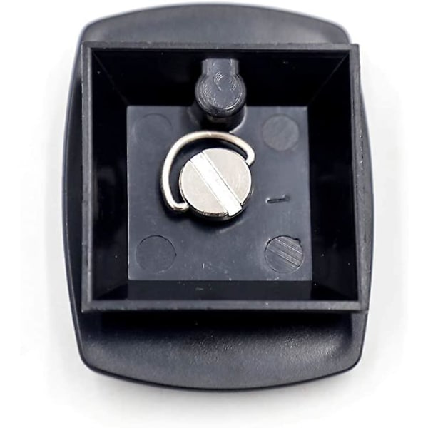 Hurtigutløserplate for kamera-stativ til DSLR SLR (1 stk, svart)