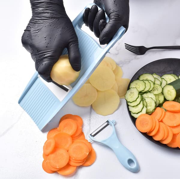 5-i-1 Mandolin, grönsaksskärare, multikniv för köket
