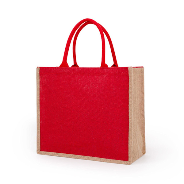 Jute Tote Bag Genanvendelig Indkøbspose Til Piger Brudebruser Forlovelses Håndtaske