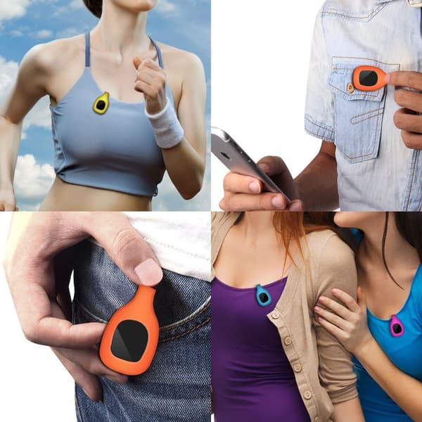 Klipsholder kompatibel med Fitbit Zip (3-pak)
