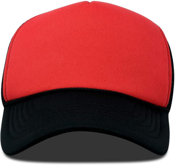 Tofarget Trucker-caps Sommer Mesh-caps med justerbar snapback G