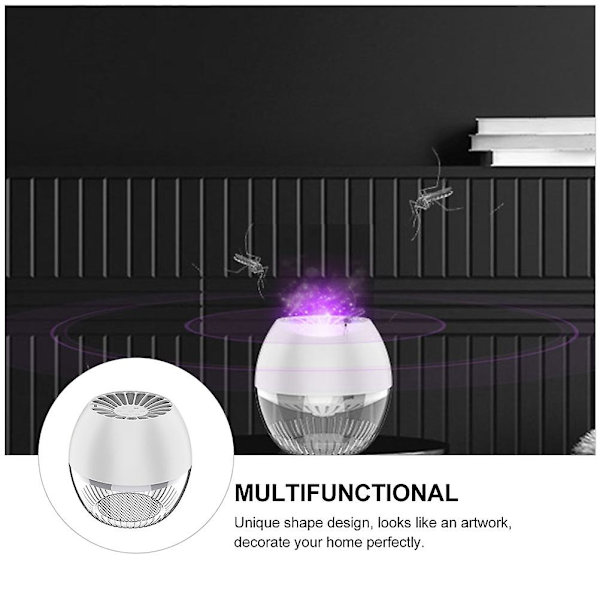 1 stk Myggdreperlampe Fotokatalysator Mygglampe Usb Husholdnings Zapper