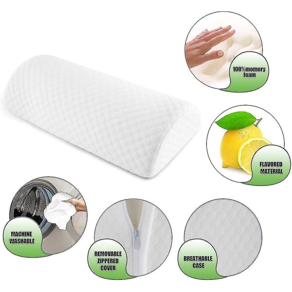 Knee Orthopedic Pillow For Sciatica Pain, Pain Relief Cushions For Lower Legs, Back, Knee & Pain, Hips, Lumbar, Knees, Ankles Frf