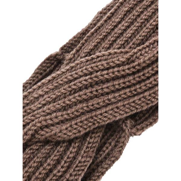 4 Pak Crochet Ørevarmere Hårbånd Blødt Strikket Turban Stræk Hårbånd Varmer til Kvinder Vinter 4 Pack Style 234