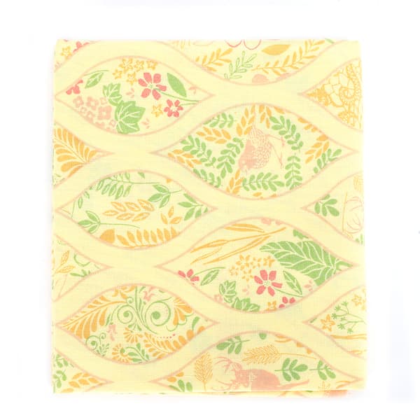 Plante Blomst Bomuldsklud Blomster Patch Work DIY Håndlavede Materialer Sy Tilbehør400312-Stray Path-Gul