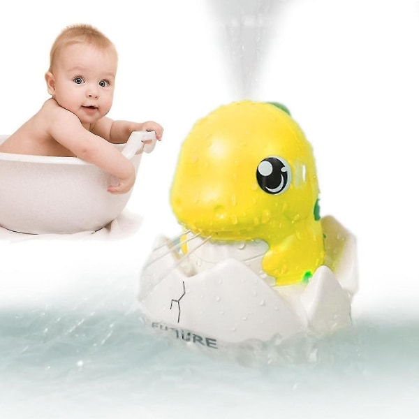 Dinosaur baby badleksaker elektrisk sprinkler badkar leksaker för småbarn 1-3 pool badrum baby leksak
