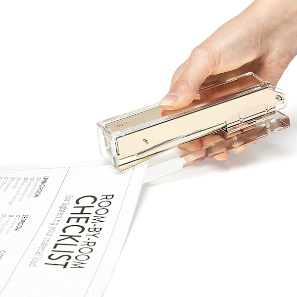 Akrylstapler - Snyggt modernt tillbehör till det stilfulla skrivbordet hemma, på kontoret eller i skolan