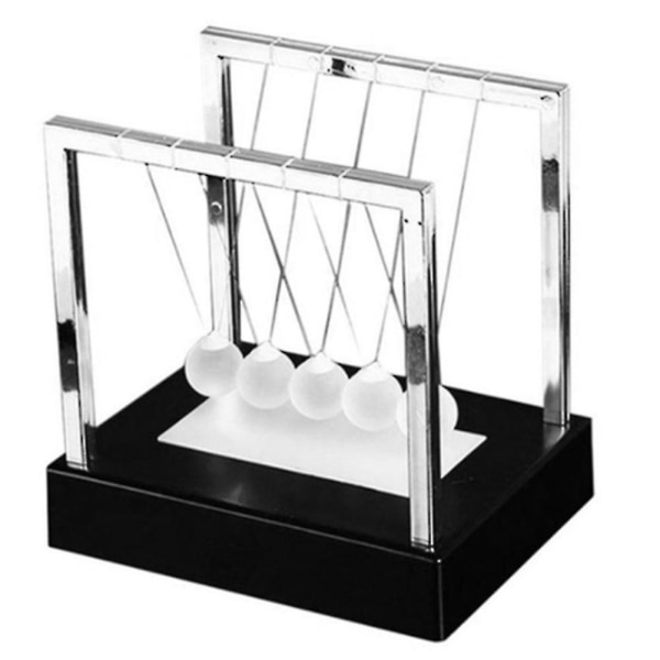 Newtons Cradle Led Light Up Kinetic Energy Hjemmekontor Science Leker Hjemmeinnredning Lysende Pendel Ba