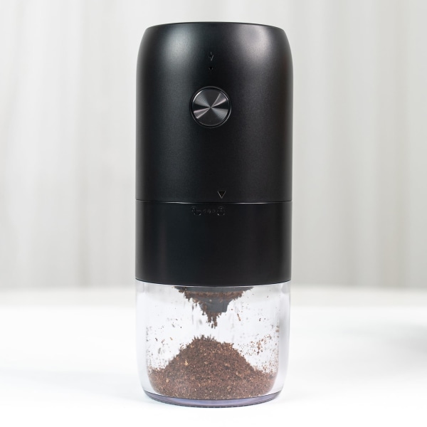 Kannettava sähköinen kahvimylly, Compact Burr automaattinen kahvipapumylly, karkeuden säätö USB ladattava, Multi Grind, yksinkertainen käyttö