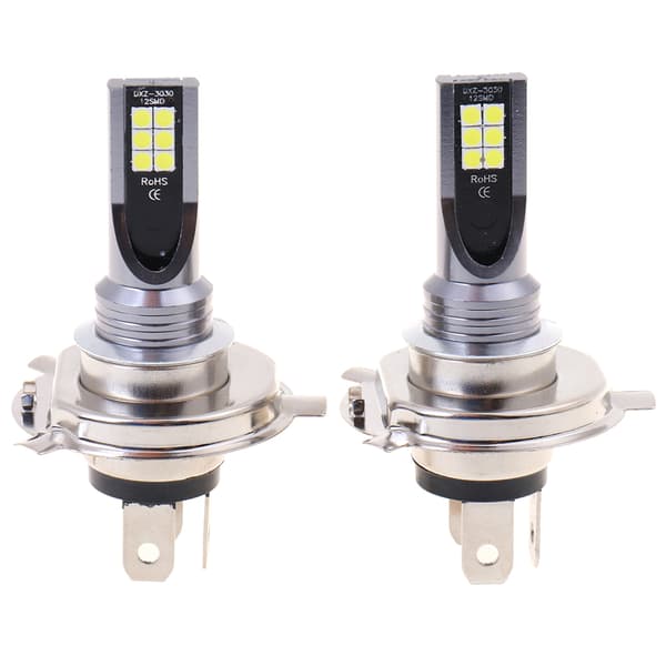 2X H4 200W 12000LM LED Bil Tåkelys_BRA