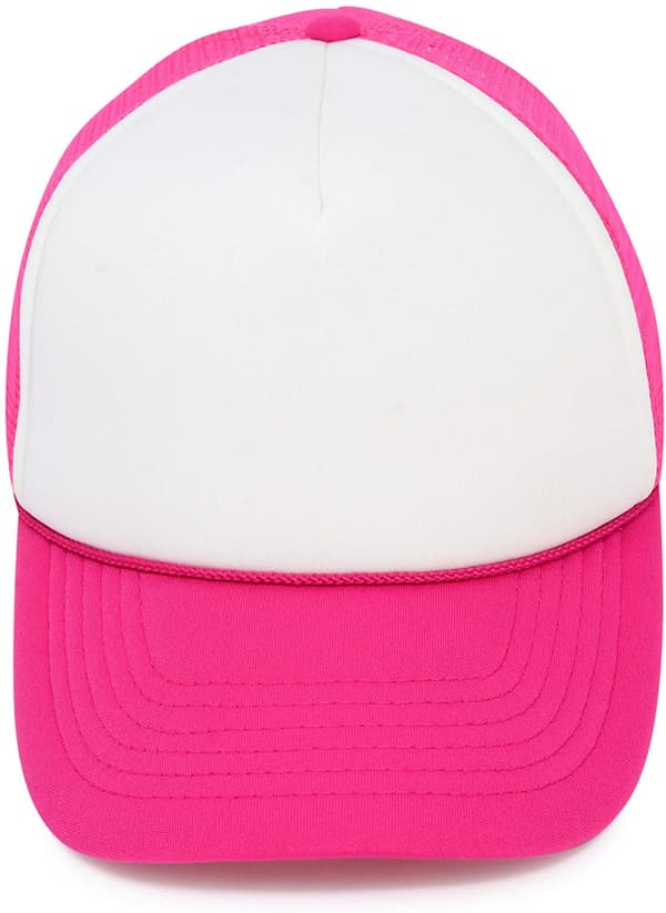 Tvåfärgad Truckerkeps Sommar Meshkeps med Justerbar Snapback E