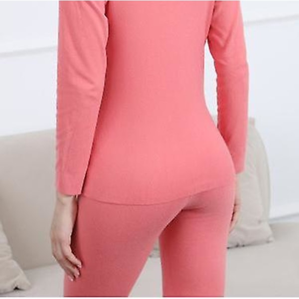 Mode Silk Damer Thermal Underwear Sets | Silk Long Johns för kvinnor | Silk långa underkläder set