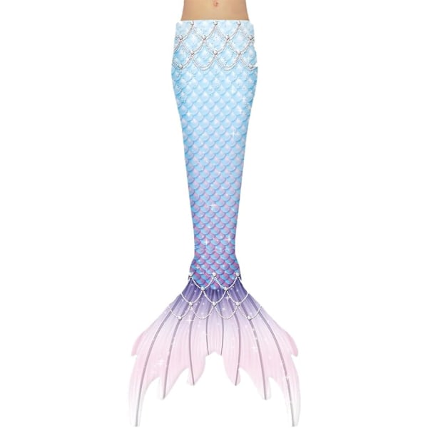1 kpl Merenneito Hännän Uimapuvut Cosplay Blue1 45T
