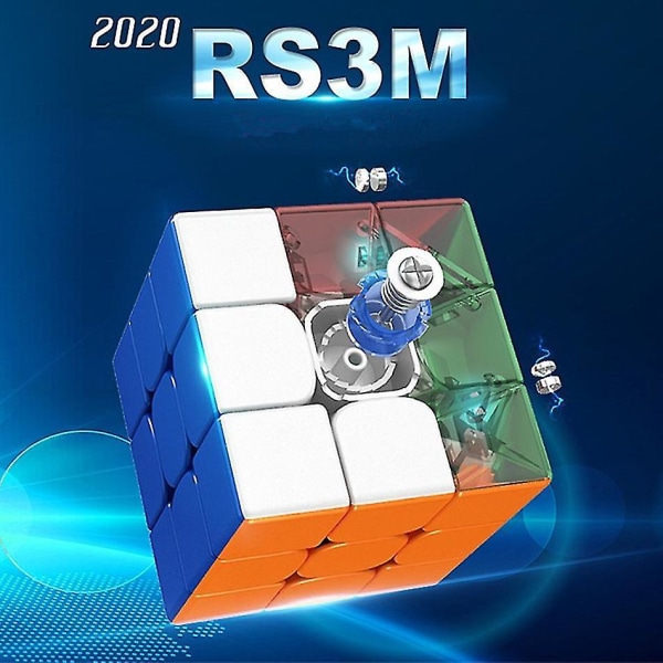 Moyu Rs3 M Magic Cube 3x3x3 Speed ​​Magic Cube Mf Rs3m Puzzle Cube Magneetti 3x3 Moyu Rs3 M Magic Cube 3x3x3