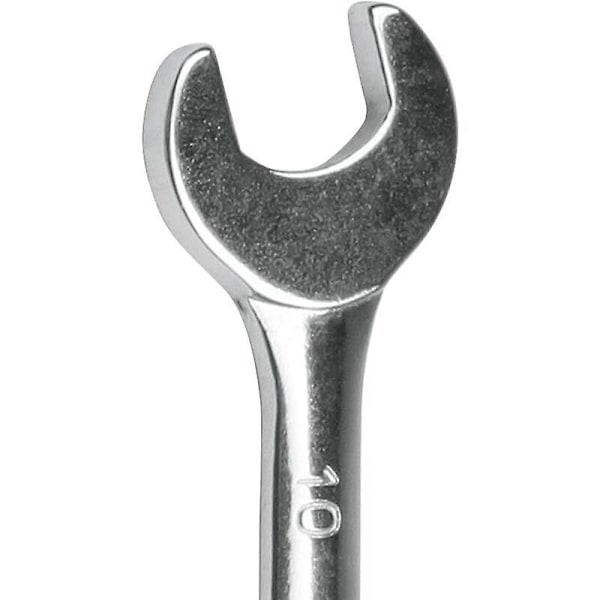 Mini-nøglesæt, sæt med 10 åbne nøgler i krom-vanadium 4-11 mm MNBS-01