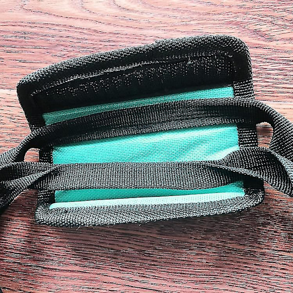 2 stk. Strandbærbar dobbeltlags tote-veske utendørs piknik camping isolasjonspose (grønn cyan)