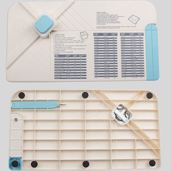 Presentask Scribebräda Kuvertstans Kuverttillbehör Skärare Scrapbooking Pappbräda Prägling DIY Poc Q6v9