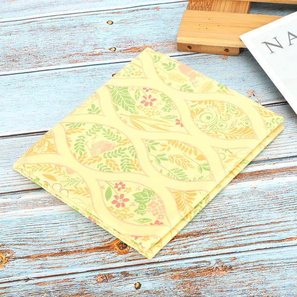 Plante Blomst Bomuldsklud Blomster Patch Work DIY Håndlavede Materialer Sy Tilbehør400312-Stray Path-Gul