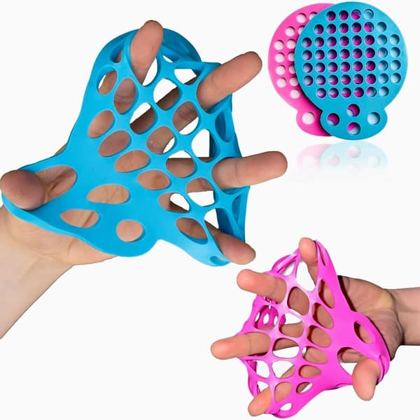 Fingersträckare Handterapienhet (2-pack) Fingersträckare Träningsutrustning för Greppförstärkning och Fysioterapi
