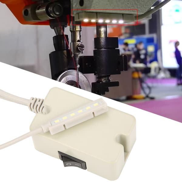 0,5W LED arbeidslys for symaskiner med magnetisk base