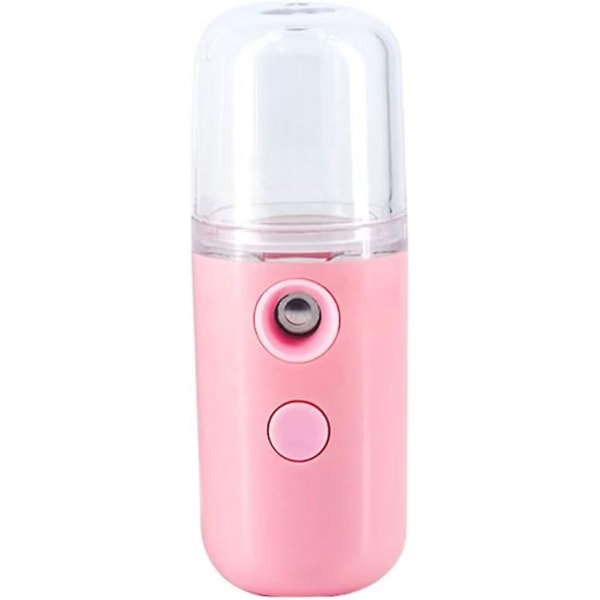 Face Steamer Bærbar Mini Face Mist Steamer Hand Face Steamer (4 stk, Pink)